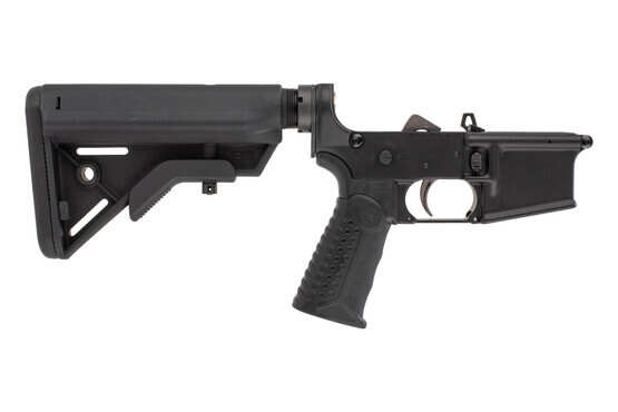 Battle Arms Development Workhorse Complete AR-15 Lower Receiver has a Nickel Teflon trigger